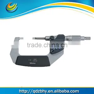 Mitutoyo 422-271 LCD Blade Micrometer, Ratchet Stop, 0-25mm Range, 0.001mm thumbnail-1