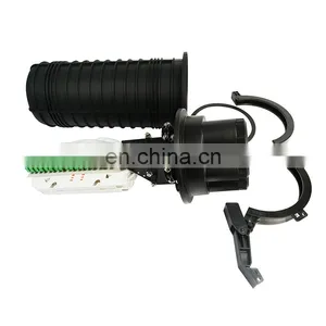 Network Equipment Fiber Optic Dome Splice Closure With PLC Splitter thumbnail-1