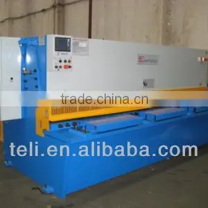 China Nantong Teli Cnc Hydraulic Swing Beam Shearing Machine thumbnail-1