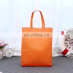 Wholesale Cheap Non Woven Bag Eco Reusable Tote Bags Custom Logo Printing Shopping Bags thumbnail-4