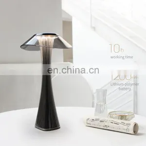 Modern LED Bedside Wireless Rechargeable Lamp Desk With 1200mAh Battery Table Lamp thumbnail-3