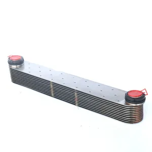General Motors Engine Built-in Heat Exchanger 498 Oil Cooler Core thumbnail-1