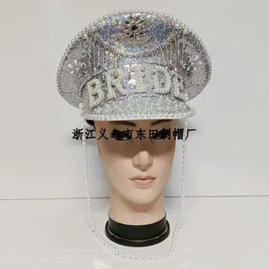 The Bride Cap - Hand Hat - Hen Party Game - a Hen Party Accessories - Hen Party Photo Booth Props - Ideal for Women's Party, the Bride White Tribes, Pool Party and Wedding thumbnail-4