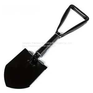 Multifunctional Large Folding Shovel Black Shovel/shovel Engineer Shovel Outdoor Supplies Wholesale Large Shovel Black thumbnail-1
