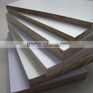 16MM Warm White Melamine Plywood thumbnail-1