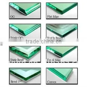 Bevel Edge-tempered Glass Table Top/bevel Edge Glass Table Top thumbnail-1