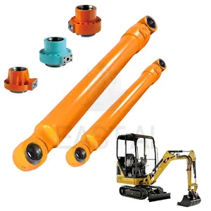 Excavator Hydraulic Arm Cylinder Assembly for Cat Caterpillar Komatsu Hyundai Volvo Hitachi Kobelco Doosan Daewoo Sumitomo thumbnail-2