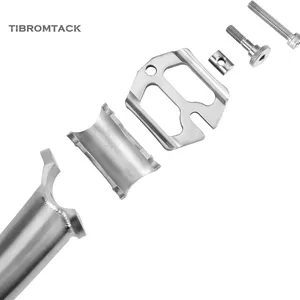 Titanium Bike Seatpost 27.2mm/31.6mm Length 350mm for Mountain MTB Bike Road Bicycle Lightweight Ti Seat Posts thumbnail-2