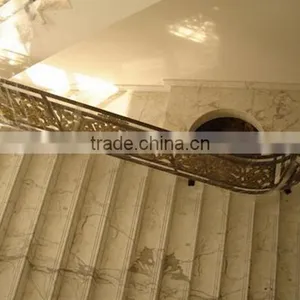 Extravagant Natural Polished Calacatta Gold Marble Indoor Decorative Stone thumbnail-2