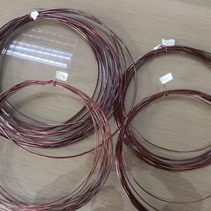 Approved CCA Wire, ECCA Pure Copper Clad Aluminum Enameled Winding Wire 28awg 1.5mm Wire Electronic Cable thumbnail-1