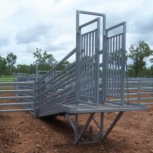 Livestock Handing Equipment Cattle Loading Ramp for Farm Ranch Factory Prices thumbnail-3
