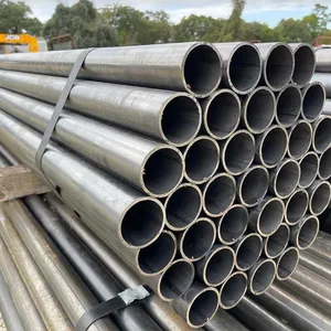 Chinese Factory Black Round Tube Hot Rolled for Building Astm Bs Large Stock With Short Delivery Time thumbnail-3