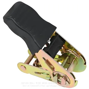 Factory Price Adjustable Ratchet Tie Down With 5000kg Capacity Secure for Daily & Emergency Use Customized Available With or Without Hooks BOLI thumbnail-4