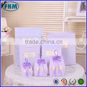 Wedding Favors Gifts Candy Box Chocolate Box W Bow Gifts Bag Supply thumbnail-5