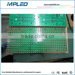 High Brightness Orange Color Led Display for School thumbnail-3