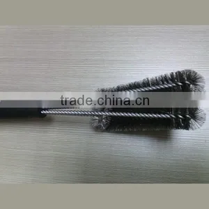 Best Selling 3 Sided 18' Stainless Steel Wire BBQ Grill Brush Barbecue Grill Brush Long Handle Steel Wire Brush Cheap thumbnail-3