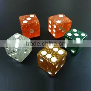High Quality Plastic Dice Box With Glitter Effect thumbnail-4