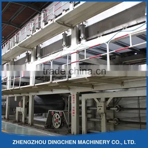 High Efficiency Corrugated Paper Making Machine Small Waste Paper Recycling Machinery Price thumbnail-2