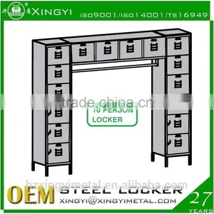 One Tier Steel Locker, Metal Locker,three Doors Locker thumbnail-1