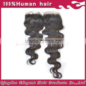 Elegant Hair Products 2015 Best Sellers Drop Shipping Suppliers Brazilian Body Wave Closure thumbnail-3