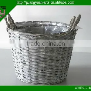 Decorative Baskets Natural Wicker Baskets thumbnail-1