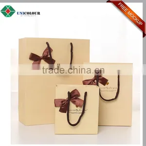 Latest Design Fancy Laminated Paper Straw Gift Bag thumbnail-1