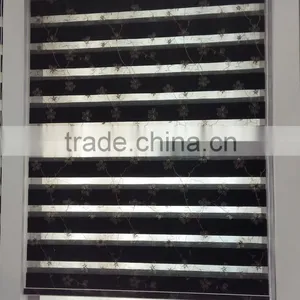 Embroided Fabric of Zebra Blinds thumbnail-3