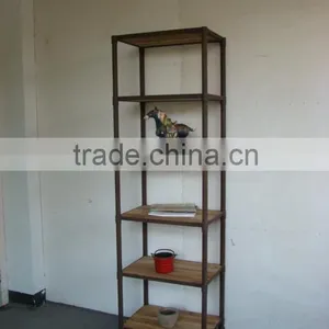 Metal Industrial Furniture Bookshelf thumbnail-1