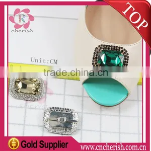 Wholesale High Quality Rhinestone Shoe Accessories Shoe Decoration for Ladies Fashion Shoes thumbnail-1