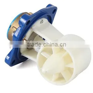 Epoxy Coated Cast Iron Material Turbine WM Water Flow Meter thumbnail-3
