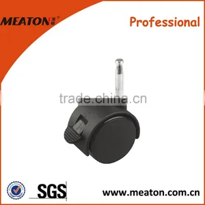 Plate Swivel Caster Wheel With Brake thumbnail-5