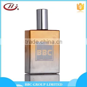 BBC Metallic Series-MF008 Best Selling Spray Golden Glass Bottles Natural Enchanting Perfume thumbnail-1