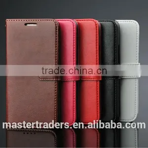 Original Fashion 64 Grain Stand Wallet Flip PU Leather Case With Card Slot For HTC One M9 MT-3459 thumbnail-2