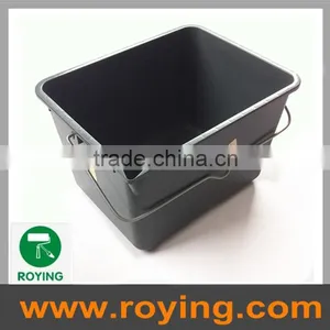 Square Plastic Paint Bucket Cement Bucket With Handle thumbnail-1