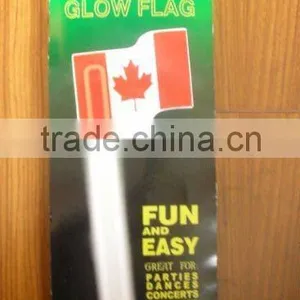 Glowing Mask Shaped Flag thumbnail-1