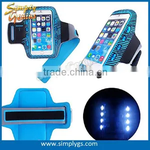 (Wholesale) LED Sport Armband for IPhone 6, Led Armband for Samsung Galaxy S3/S4, Led Armband for Running thumbnail-1