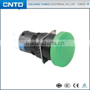 CNTD 16mm Head Button Push Button Switch With Gold Silver Contact C6BMM C6BQM C6BHM thumbnail-2
