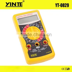 China Original Manufactuer Lifetime Warranty New ABS Handled Multifunction LCD Digital Multimeter With CE Approved thumbnail-1