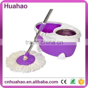 Long Handle Telescopic Magic Spin Mop With Cleaning Bottle thumbnail-3
