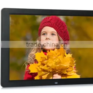 High Quality 15 Inch Digital Photo Frame With Wooden Frame 15 Inch Digital Photo Frame With Muti Function thumbnail-1