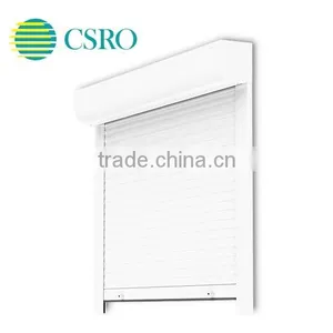 Aluminum Remote Control Roller Shutter Door With 77mm Insulated Profiles Quality Choice thumbnail-1