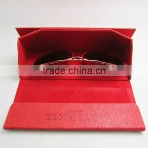 PU Glasses Box Custom Logo Portable Sunglasses Case Quality Choice thumbnail-2