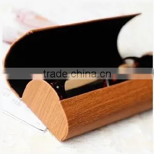 Pu Leather Eyewear Case Iron Material Glasses Case thumbnail-4