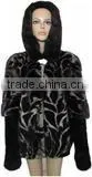 Women's Fur Coat With a Hat thumbnail-1