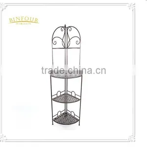 2016 New Arrival Iron 4 Tier Metal Display Shelf thumbnail-1