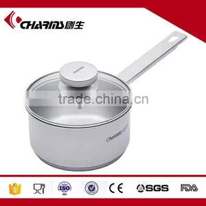 Professional Kitchen Stainless Steel Set Pan Pot Cookware Cooking 5 Pieces thumbnail-3