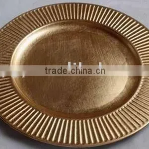 Golden Charger Plate thumbnail-1