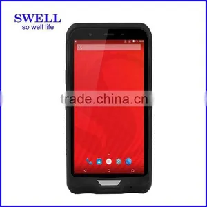 Q62 New 6 Inch Win10 Mobile or Android 5.11D/2D Scanner NFC Rugged Smartphone Rugged Handheld Terminal thumbnail-1