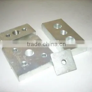 6063 Extruded Aluminum Block With Anodizing and CNC Machining thumbnail-2