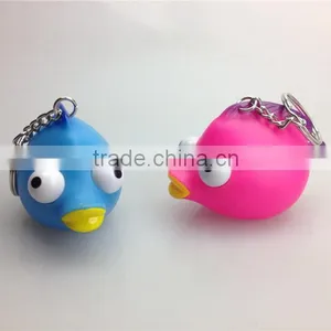 Promotional Gifts Eyes Pop Out Skull Keychain,Soft PVC Eyes Pop Out Keyring thumbnail-2